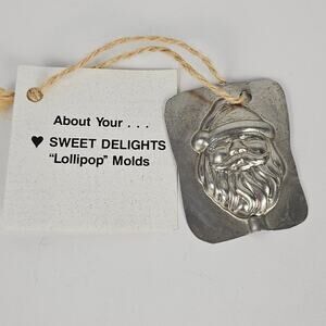 Sweet Delights Santa lollipop mold NWT